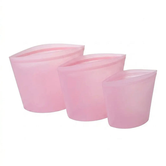 Reusable Silicone Food Bags — Set of 3 | BPA-Free