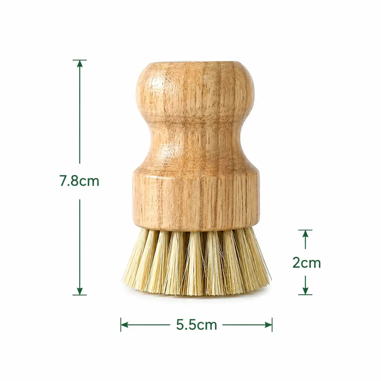 Bamboo Dish Brush Set β Natural Sisal & Coconut Bristles | Eco Kitchen