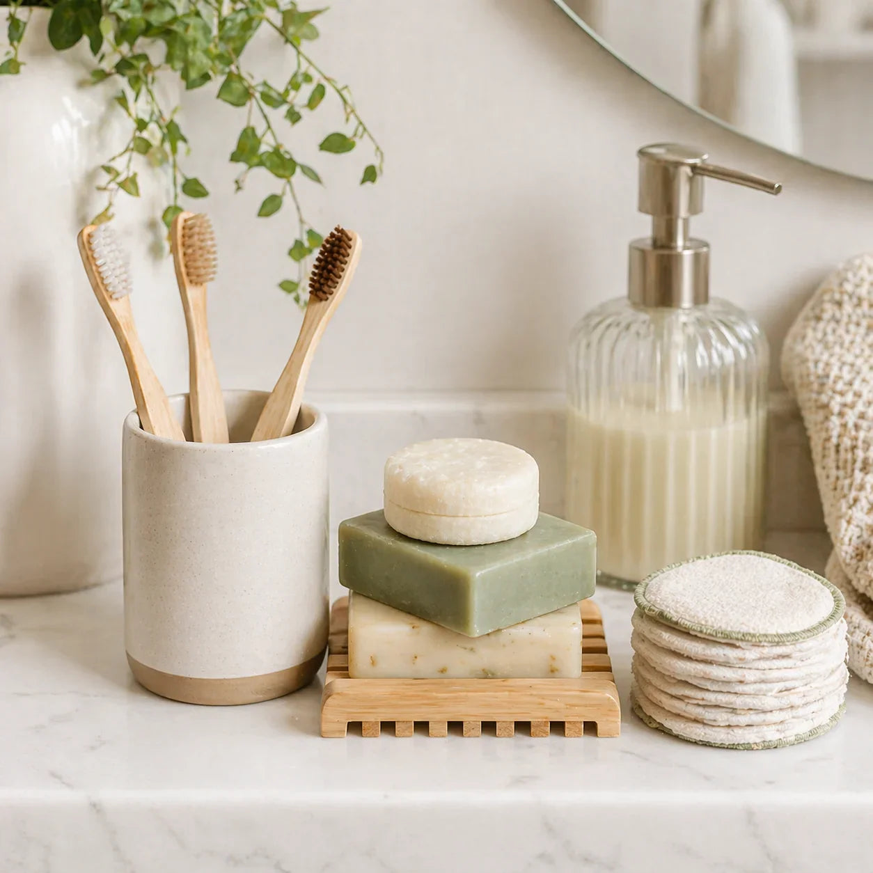 Plastic-Free Bathroom