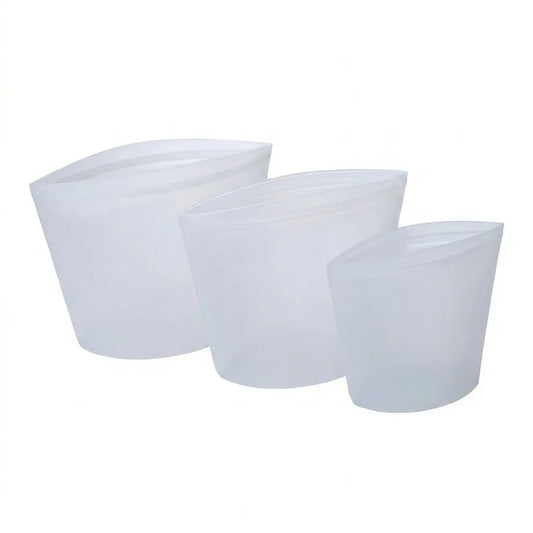 Reusable Silicone Food Bags — Set of 3 | BPA-Free