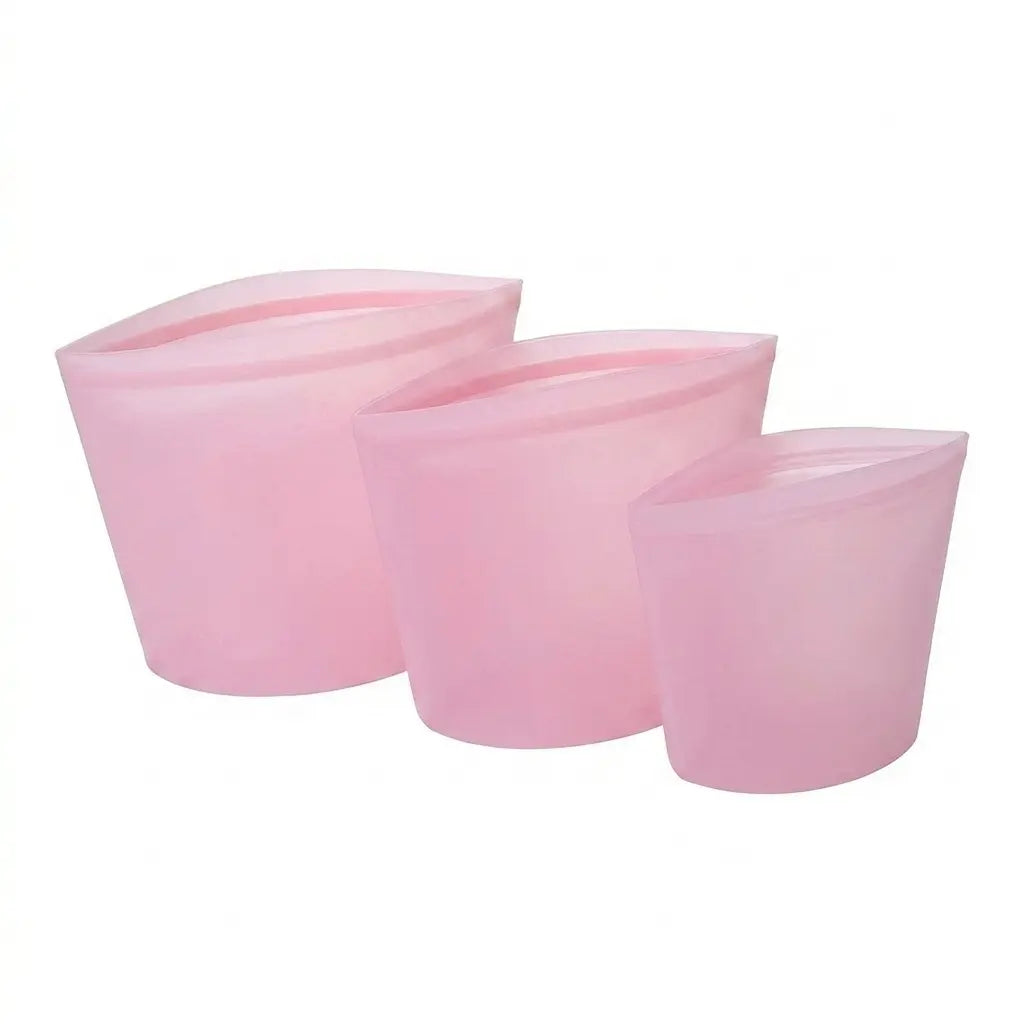 Reusable Silicone Food Bags — Set of 3 | BPA-Free