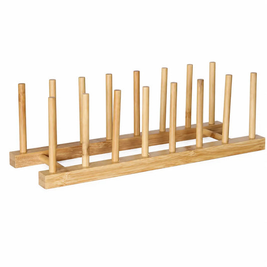 Bamboo Dish Rack — Modular Kitchen Organiser