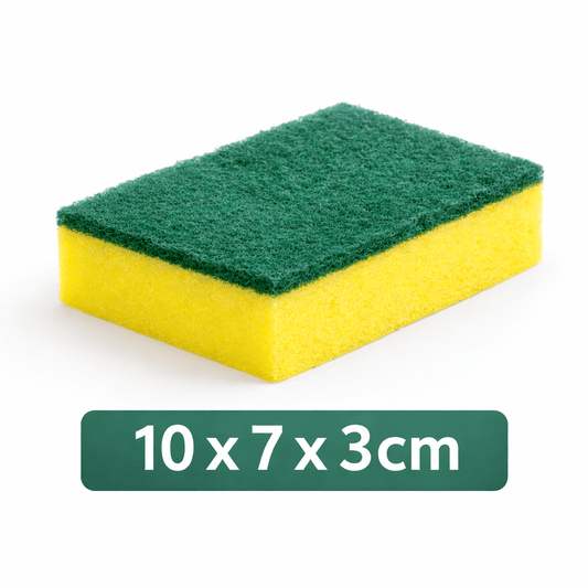 Heavy Duty Double-Sided Kitchen Cleaning Sponge