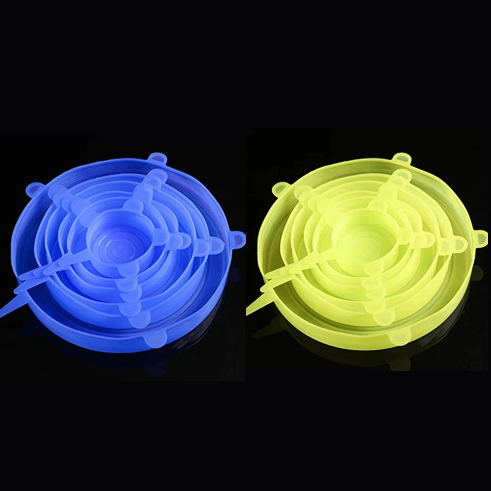 Silicone Stretch Lids (6 Pack)