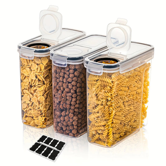 Airtight Cereal Storage Containers (3 Pack)