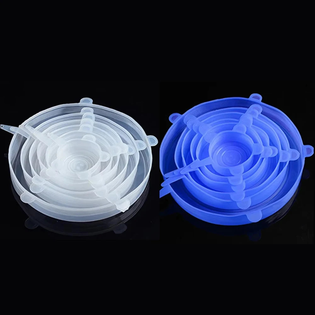 Silicone Stretch Lids (6 Pack)