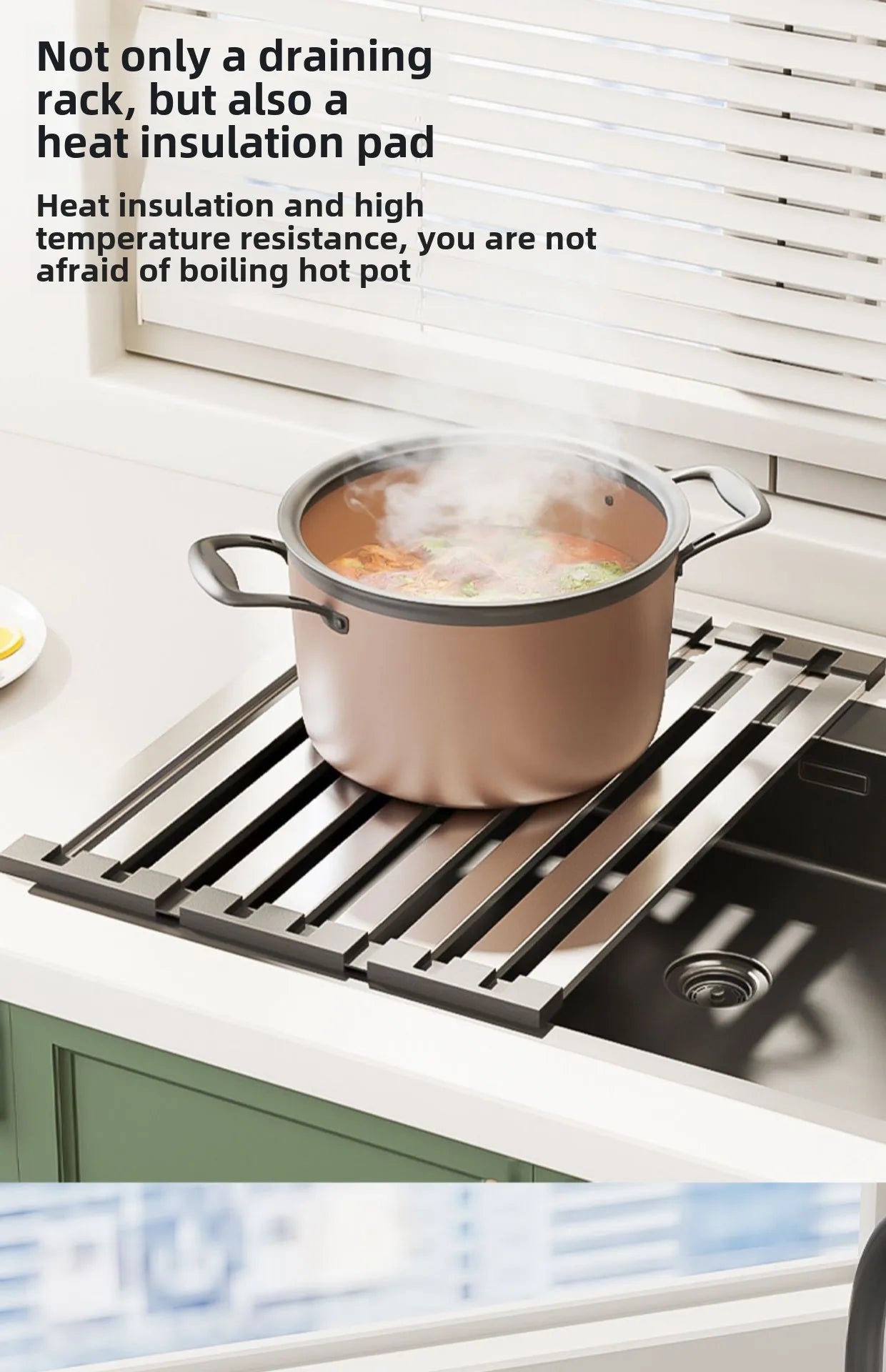 Extendable Sink Drying Rack