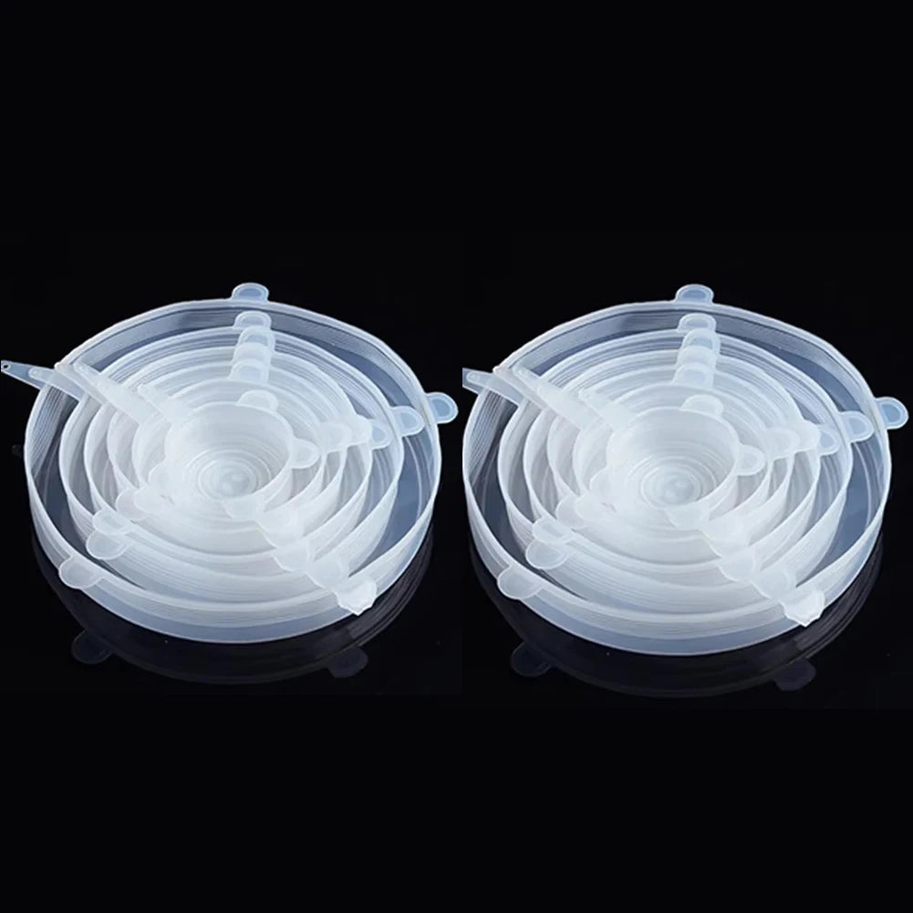 Silicone Stretch Lids (6 Pack)